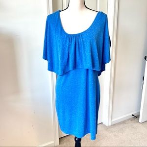 NWT VOLCOM Second Trance Ruffled Top Racer Back Dress—SZ. Medium